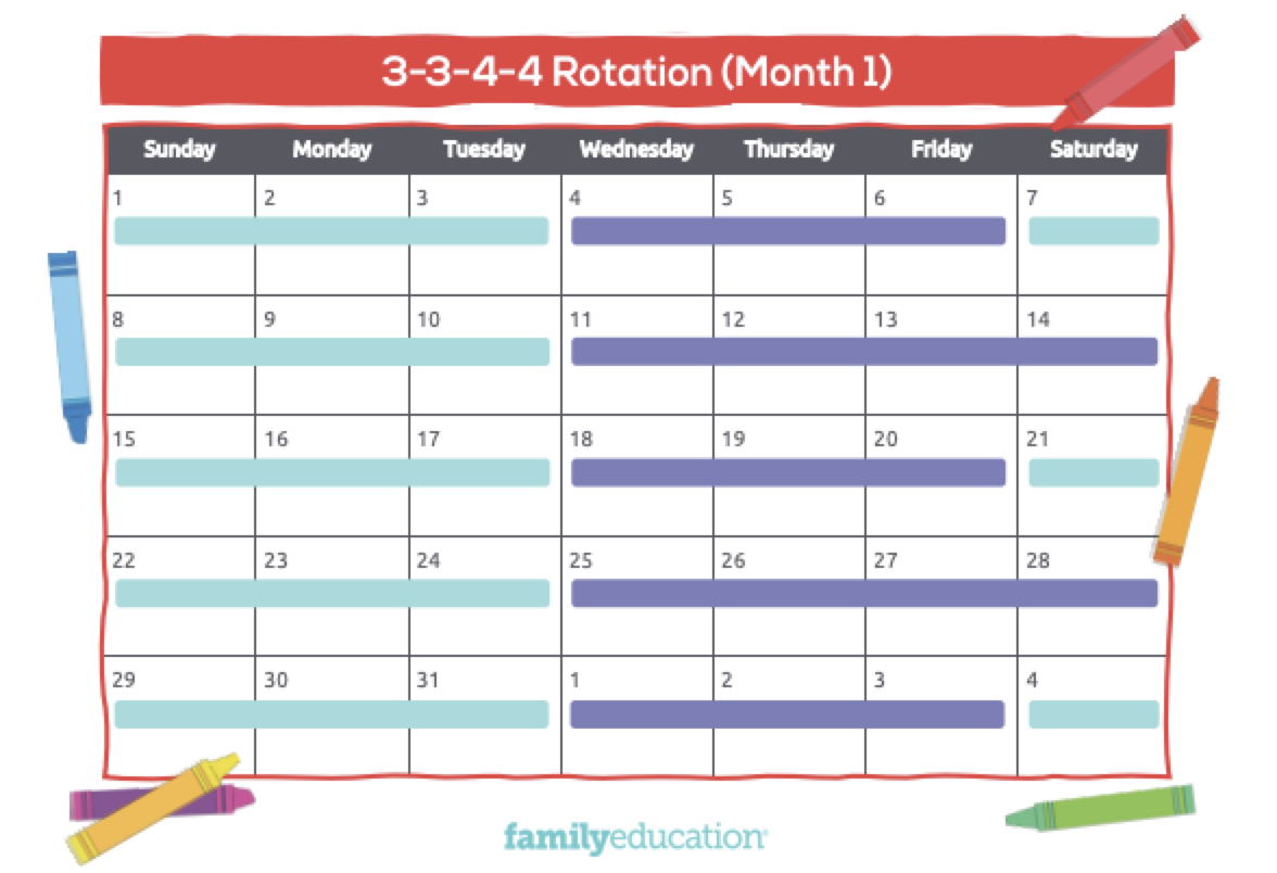 Father visitation clearance schedule